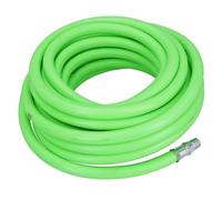 AB Tools 10 Metres Soft Rubber Hi-Vis Air Compressor Hose Airline 1/4 BSP Male Thread