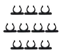 AB Tools 10 Pack 25mm Polyamide Tube Storage Clip Paddle Boat Hook Pole Tool Plastimo