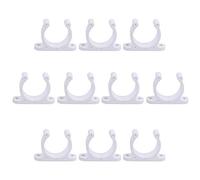 AB Tools 10 PACK 45mm Polyamide Tube Storage Clip Paddle Boat Hook Pole Tool Plastimo