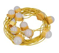 AB Tools 10 x LED Module Festoon Lighting Kit String Lights 110v 16 Amp 22 Metres 50 W