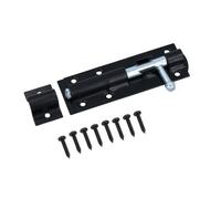 AB Tools 100mm Tower Bolt Shoot Bolt Sliding Latch Catch Shed Gate Garage Door