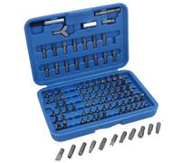 AB Tools 100Pc Screwdriver Drill Wrench Torx Security Bit Tamperproof Hex