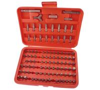 AB Tools 100Pc Screwdriver Drill Wrench Torx Security Bit Tamperproof Hex Bit Set