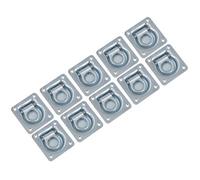 AB Tools 102 X 95mm Recessed Flush Fit Tie Down Lashing Eye Ring For Trailers Trucks 10Pc
