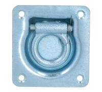 AB Tools 102 X 95mm Recessed Flush Fit Tie Down Lashing Eye Ring For Trailers Trucks 1Pc