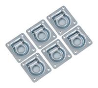 AB Tools 102 X 95mm Recessed Flush Fit Tie Down Lashing Eye Ring For Trailers Trucks 6Pc