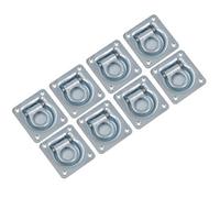 AB Tools 102 X 95mm Recessed Flush Fit Tie Down Lashing Eye Ring For Trailers Trucks 8Pc