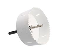 AB Tools 102mm Hss Hole Saw Holesaw Bi-Metal Cutter With Sds Plus Arbor Adaptor