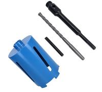 AB Tools 107mm X 150mm Dry Diamond Core Drill Cutter With 1/2In Bsp Sds Arbor Guide