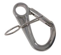 AB Tools 108mm Buoy Mooring Hook Carabiner Carbine Hook Snap Shackle A4 Stainless