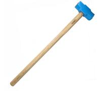 AB Tools 10Lb (4.5Kg) Sledge Lump Hammer With Smooth Hickory Wood Shaft Handle