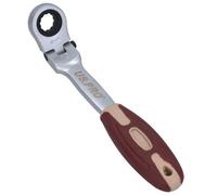 AB Tools 10mm Flexi Flexible Enclosed Ring Ratchet Spanner With Lockable Head 72 Teeth