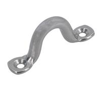 AB Tools 10mm Stainless Steel Wire Sheet Eye Tie Down Hook Strap 316 Marine Grade