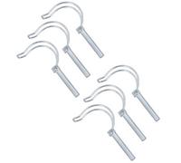 AB Tools 10mm X 60mm Pipe Pin Linch Pins Fastener Retaining Clip Trailer Tractor 6Pc
