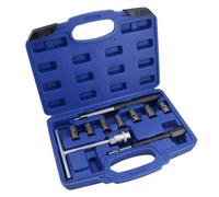 AB Tools 10Pc Diesel Injector Seat Cutter / Cleaner Carbon Decarbonise Kit For Delphi Bosch