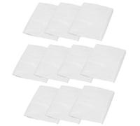 AB Tools 10Pc Polythene Dust Sheets Cover For Decorating Painting Waterproof 9Ft X 12Ft