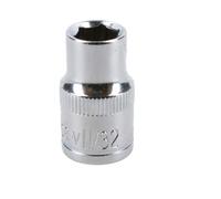 AB Tools 11/32" Imperial 6 Point 3/8" Drive Shallow Socket Sae Af Chrome Vanadium Steel