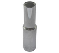 AB Tools 11/32" Imperial Af Sae Socket Double Deep 6 Sided Single Hex 3/8" Drive