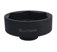 AB Tools 115mm 1In Drive Deep Metric Impact Impacted Socket 6 Sided Point Single Hex