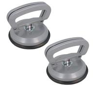AB Tools 115mm Aluminium Suction Pad Cup Holder Lifting Glass Lifter Dent Puller 2 Pack