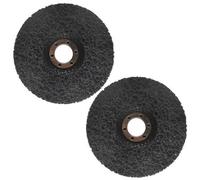 AB Tools 115mm Clean And Strip Disc Rust Paint Welding Spatter Removal Angle Grinder 2Pk