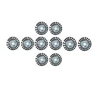 AB Tools 115mm Flat Twist Wire Brush Deburring Rust Paint Removal 22.2mm Bore 10Pk