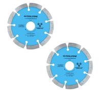 AB Tools 115mm X 8mm Mortar Raking Diamond Pointing Disc Blade Masonry 4-1/2" 2Pk