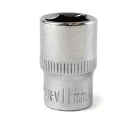 AB Tools 11mm 1/4" Drive Shallow Metric Socket Single Hex / 6 Sided Bergen
