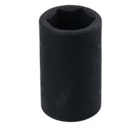 AB Tools 11mm 3/8In Drive Shallow Stubby Metric Impacted Socket 6 Sided Single Hex