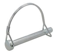AB Tools 11mm X 100mm Pto Shaft Locking Retaining Pin D Clip For Trailers Fastener 1Pc