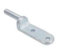 AB Tools 12.5mm Bolt On Gudgeon Tailboard Hinge Pin For Trucks Trailers Zinc Plated 1Pc