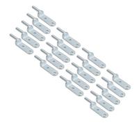 AB Tools 12.5mm Bolt On Gudgeon Tailboard Hinge Pin For Trucks Trailers Zinc Plated 20Pc