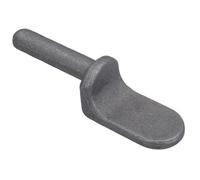 AB Tools 12.5mm Weld On Gudgeon Tailboard Hinge Pin For Trucks Trailers Self Colour 1Pc