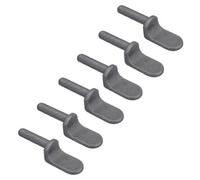 AB Tools 12.5mm Weld On Gudgeon Tailboard Hinge Pin For Trucks Trailers Self Colour 6Pc