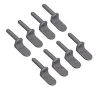 AB Tools 12.5mm Weld On Gudgeon Tailboard Hinge Pin For Trucks Trailers Self Colour 8Pc