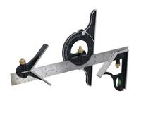 AB Tools 12" Combination Square + Centre & Protector Head