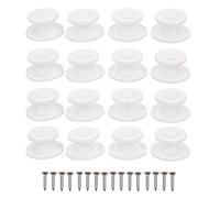AB Tools 12 Pack OEM White Boat Cover Sprayhood Button Tie Down Hook Stainless Screws