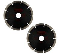AB Tools 125mm (5") X 6.4mm Diamond Mortar Raking Disc Pointing Disc Blade Masonry 2Pk