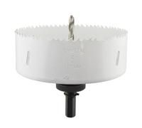 AB Tools 127mm Hss Hole Saw Holesaw Bi-Metal Blade Cutter Drill And Drill Adaptor Arbor