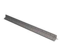 AB Tools 12In Triangular Scale Ruler Aluminium Scale Engineer Architect Technical Drawing