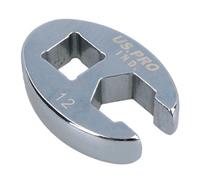AB Tools 12mm Crowfoot Wrench 3/8" Drive Crows Feet Spanner For Torque Wrenches