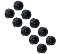 AB Tools 12mm Rubber Round Buffer Bumper Pad Stop For Truck Trailers Horsebox 10Pc