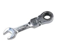 AB Tools 12mm Stubby Metric Flexible Flexi Head Ratchet Combination Spanner 72 Teeth