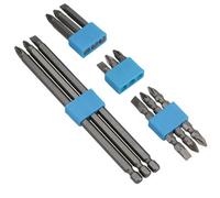 AB Tools 12Pc Assorted Power Bit Set Philips, Pozi & Slotted Hex Screwdriver Drill