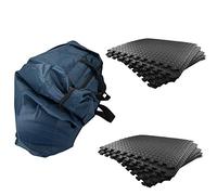 AB Tools 12pk 620mm Caravan Awning/Tent Foam Luxury Flooring Tiles & Storage Bag
