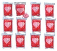 AB Tools 12Pk Small Animal Hamster Gerbils Safe Bed Paper Flakes Nesting - (Colour Varies)