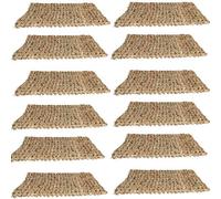 AB Tools 12Pk Small Animals Boredom Breaker Chill N Scratch Mat Rabbit Guinea Pig 30X35Cm