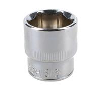 AB Tools 13/16" Imperial 6 Point 3/8" Drive Shallow Socket Sae Af Chrome Vanadium Steel