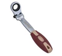AB Tools 13mm Flexi Flexible Enclosed Ring Ratchet Spanner With Lockable Head 72 Teeth