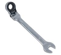 AB Tools 13mm Flexible Headed Ratchet Spanner Wrench Lockable Head 72 Teeth Bi-Hex